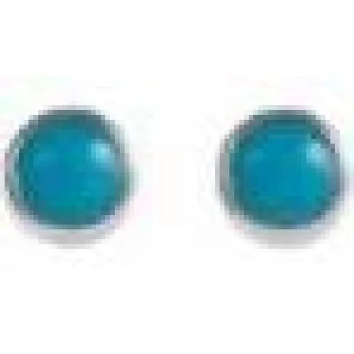 14k Turquoise Bezel-Set Earrings Regard Jewelry Austin, Texas