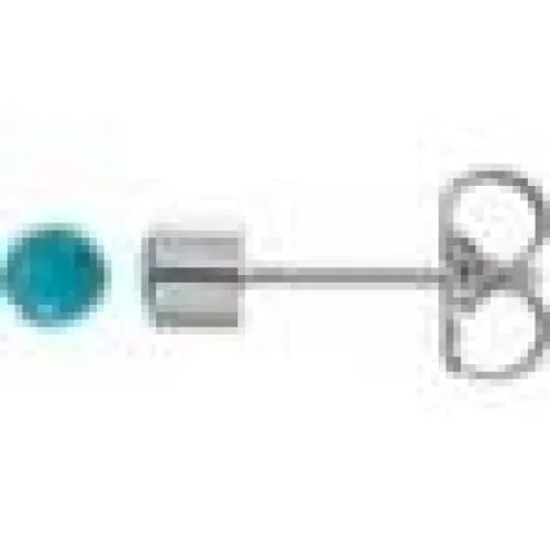 14k Turquoise Bezel-Set Earrings Regard Jewelry Austin, Texas