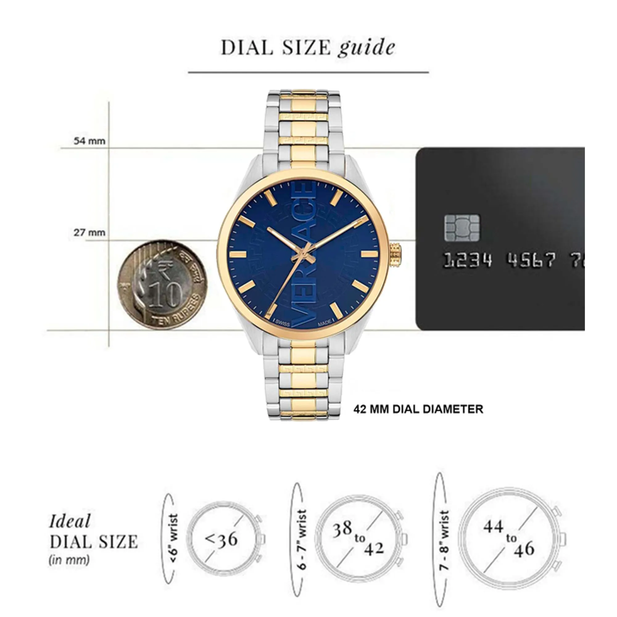 Men Analog Stainless Steel Watch VE3H00422