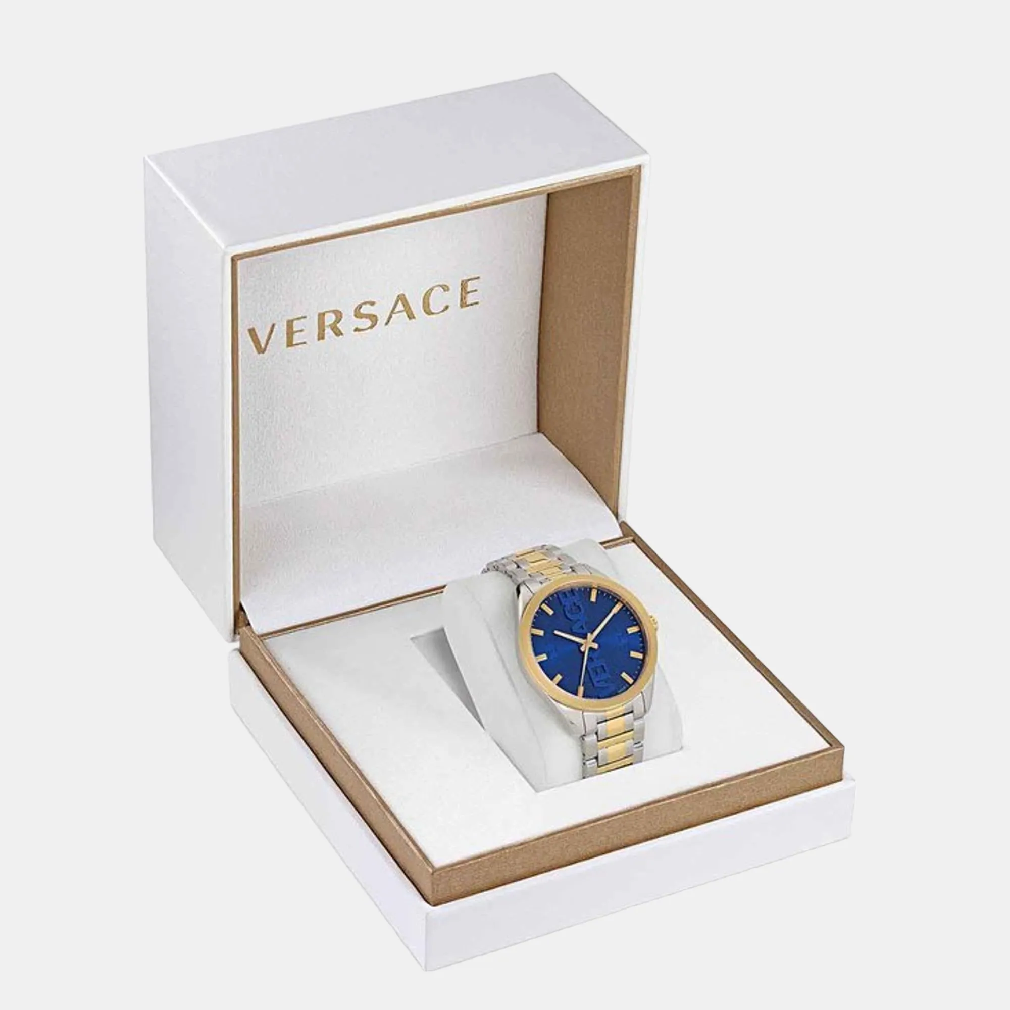 Men Analog Stainless Steel Watch VE3H00422