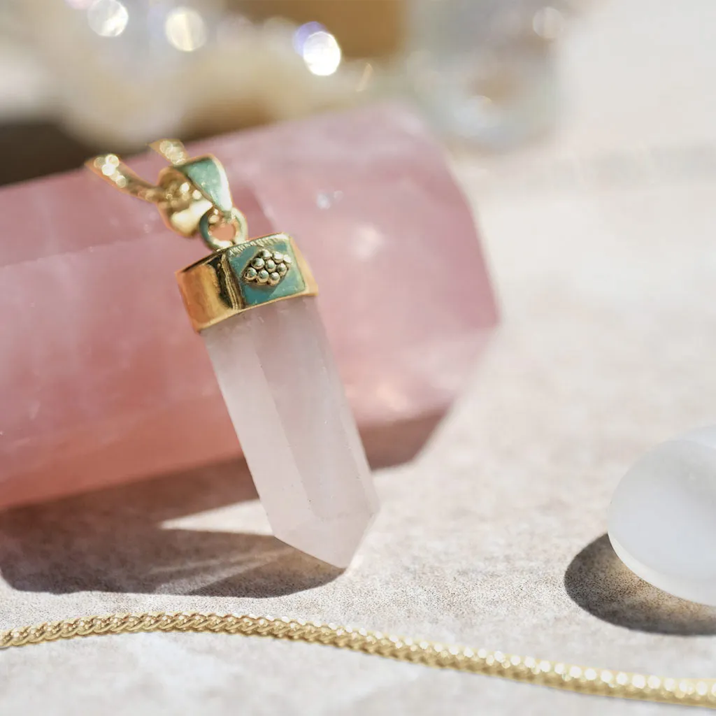 Open Heart Necklace - Gold