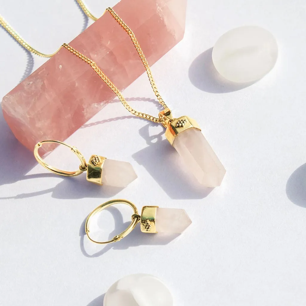 Open Heart Necklace - Gold
