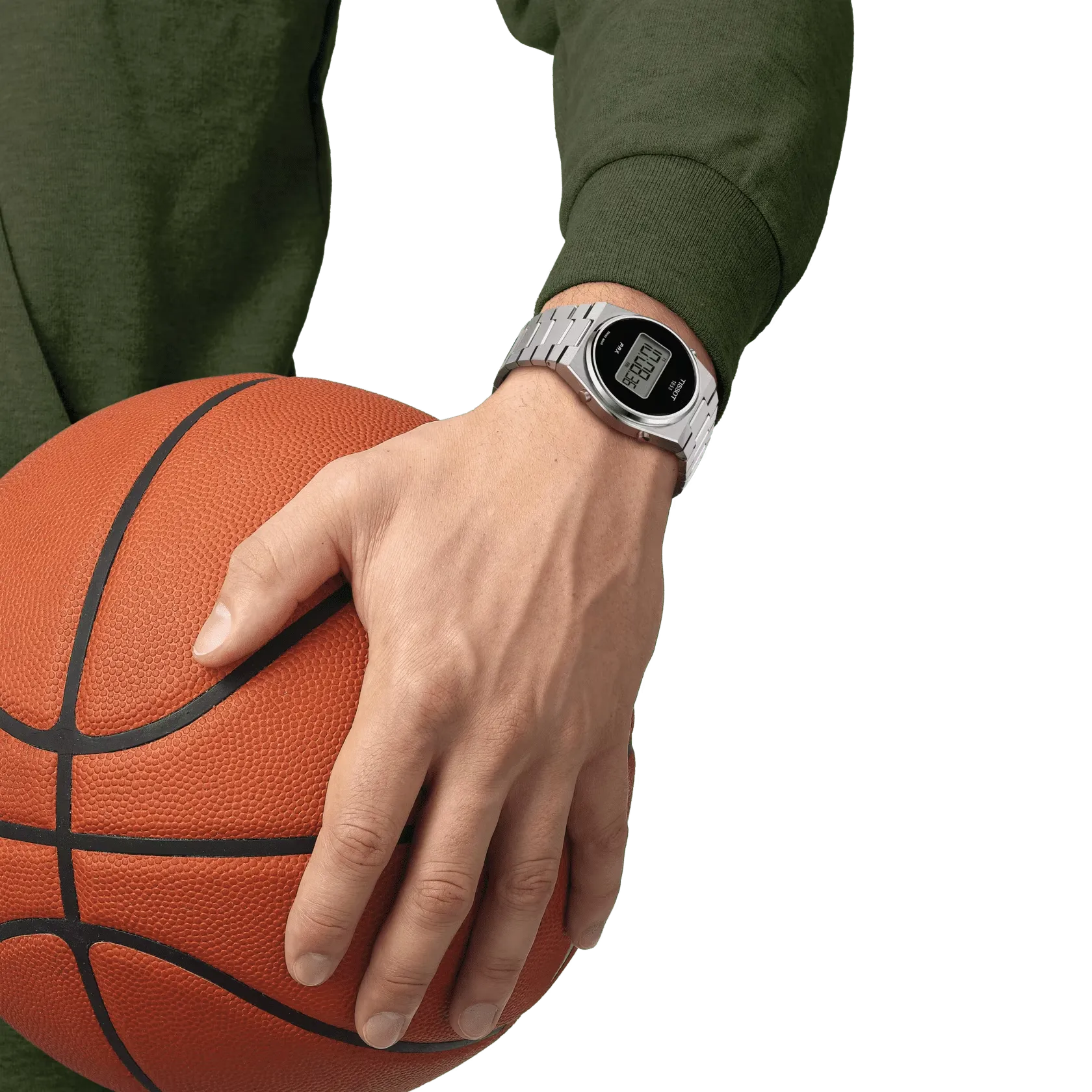 PRX Digital Black/Steel 40MM Watch