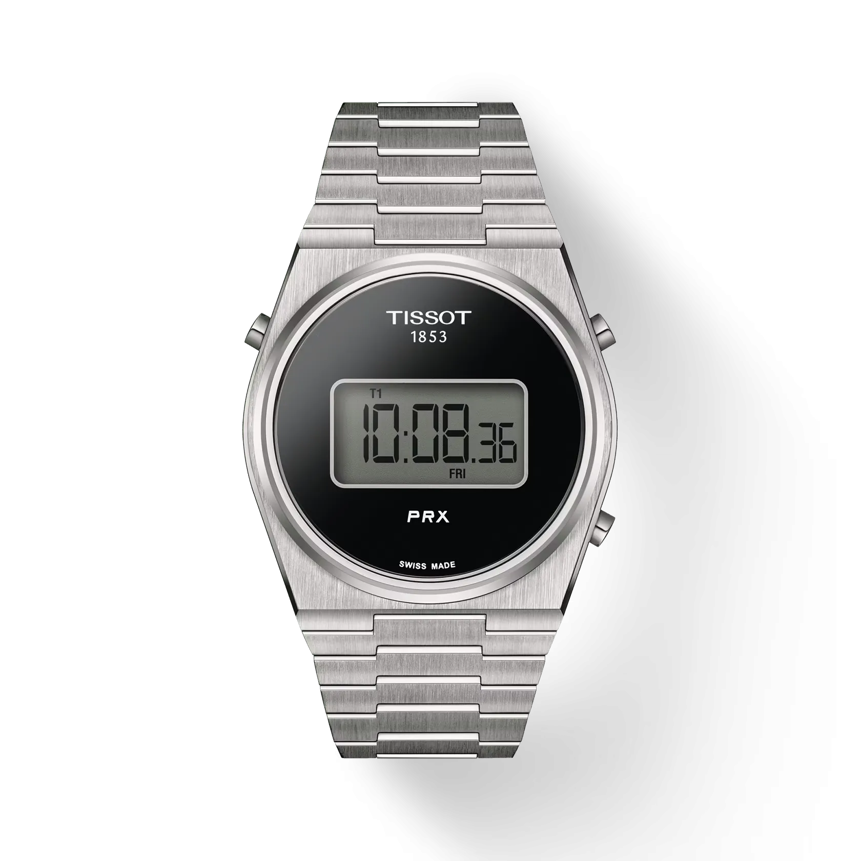PRX Digital Black/Steel 40MM Watch
