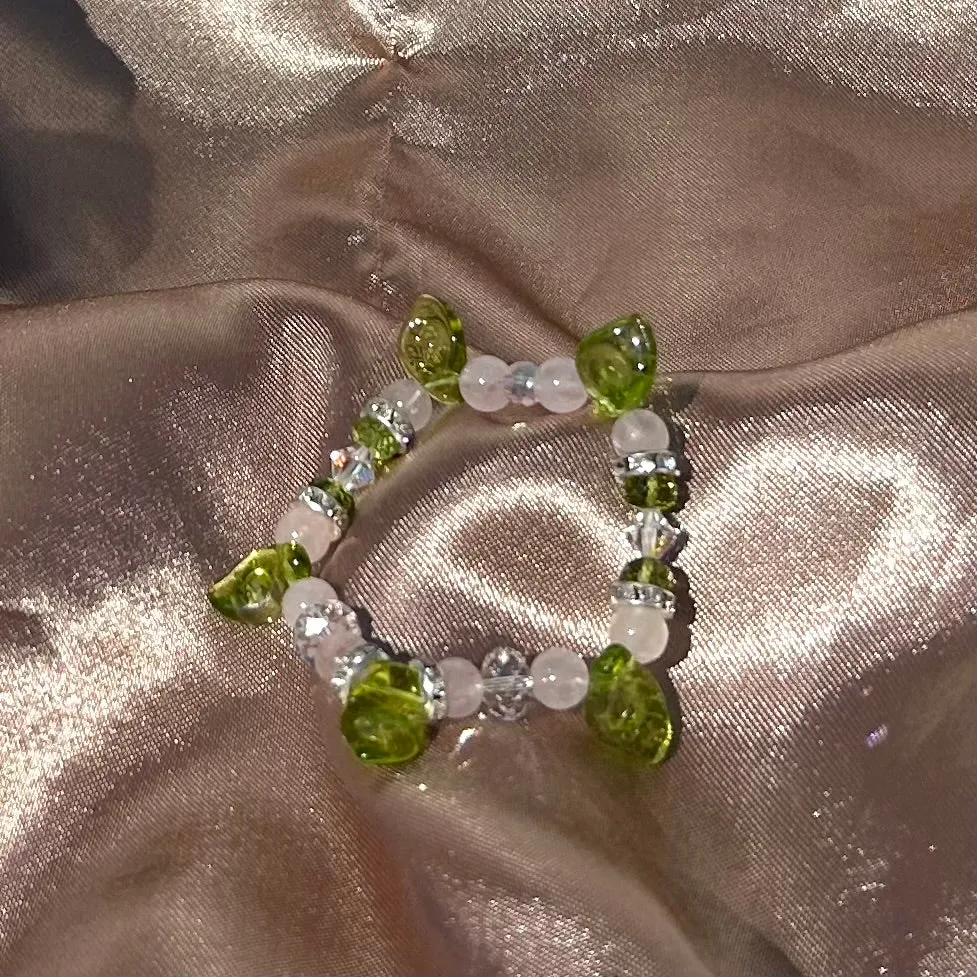 Rose Quartz Fairy Bracelet
