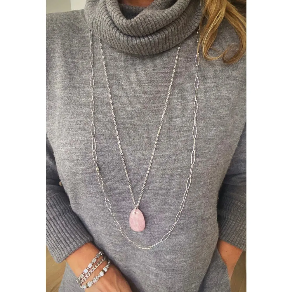 ROSE QUARTZ NECKLACE