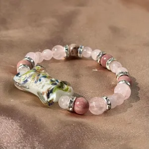 Rose Quartz x Rhodonite Bracelet
