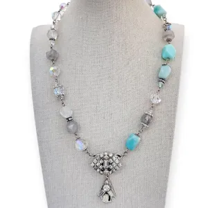 Stormy Seas Beaded Necklace