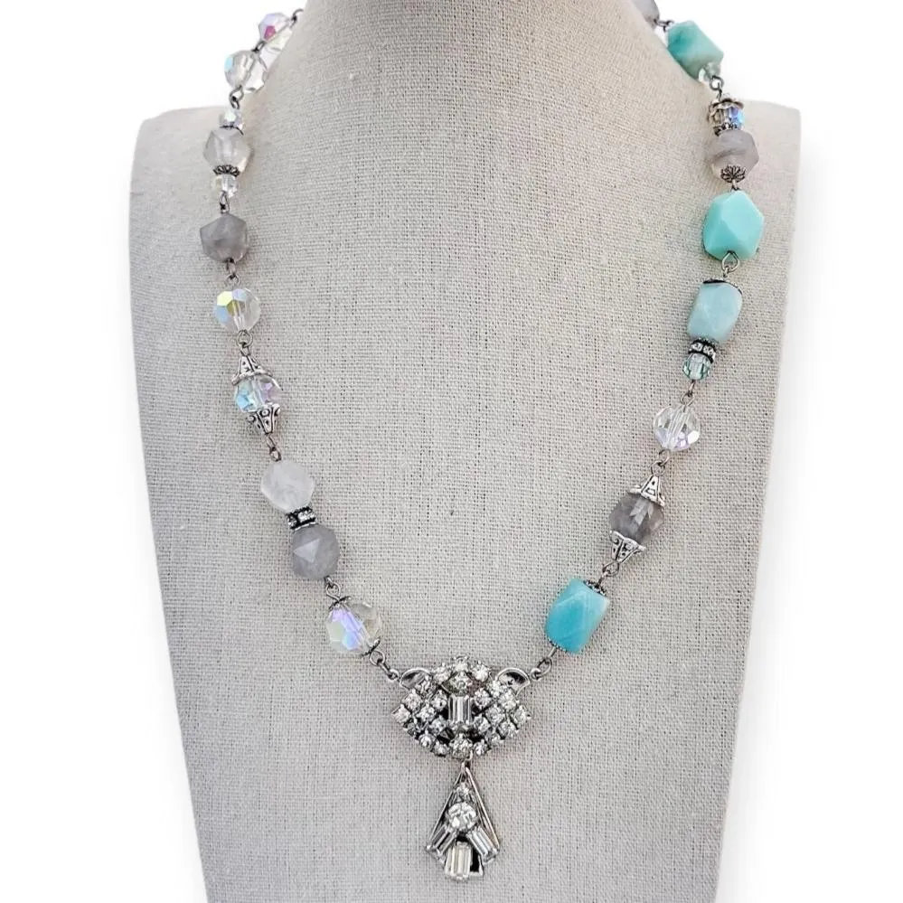 Stormy Seas Beaded Necklace