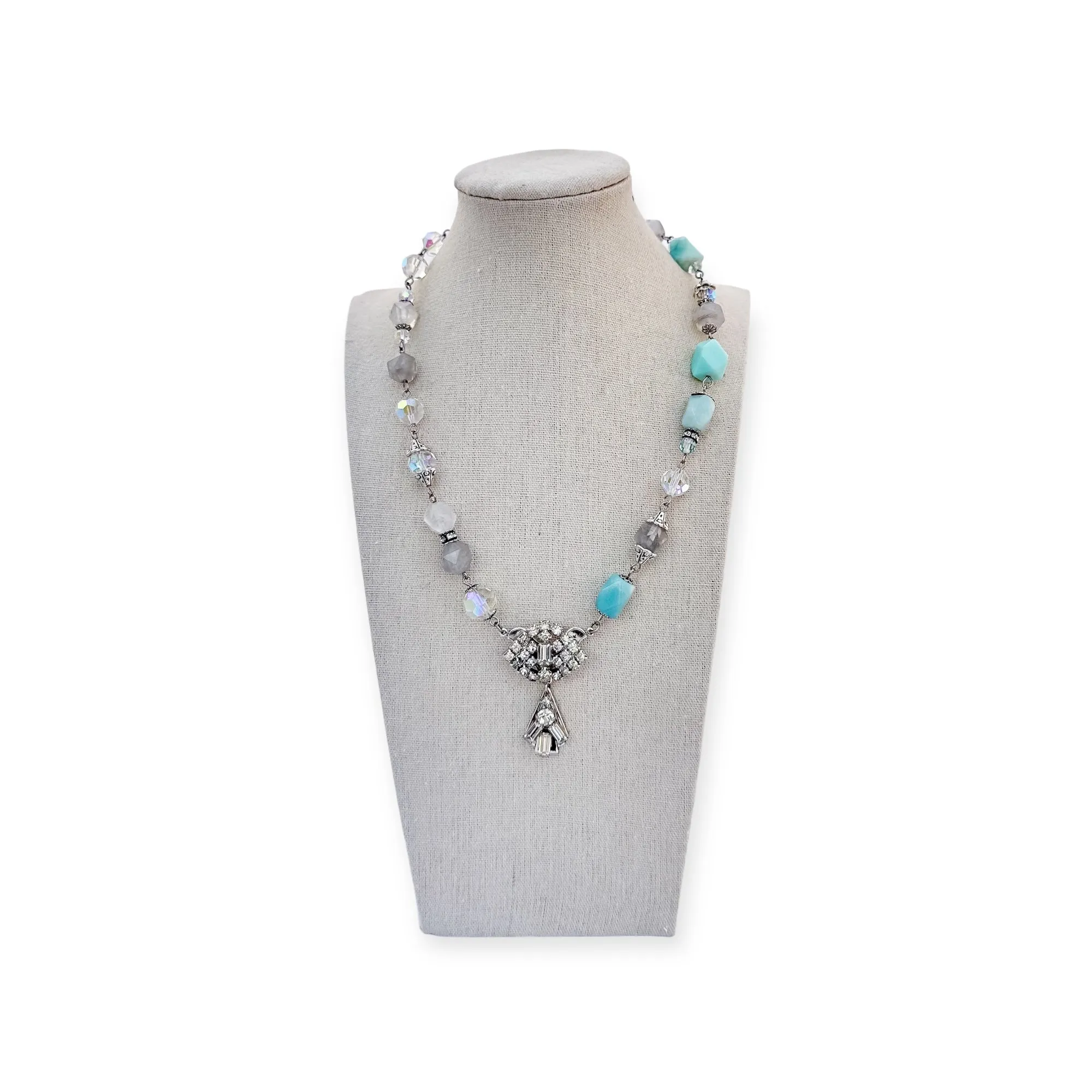 Stormy Seas Beaded Necklace