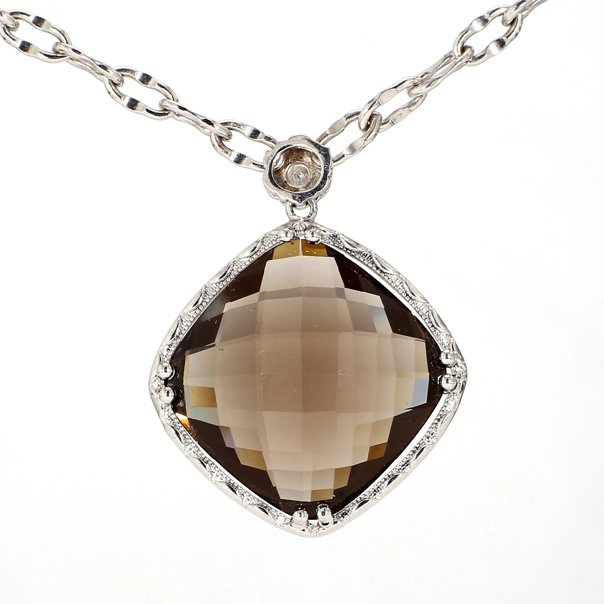 TACORI Smokey Quartz Pendant Necklace