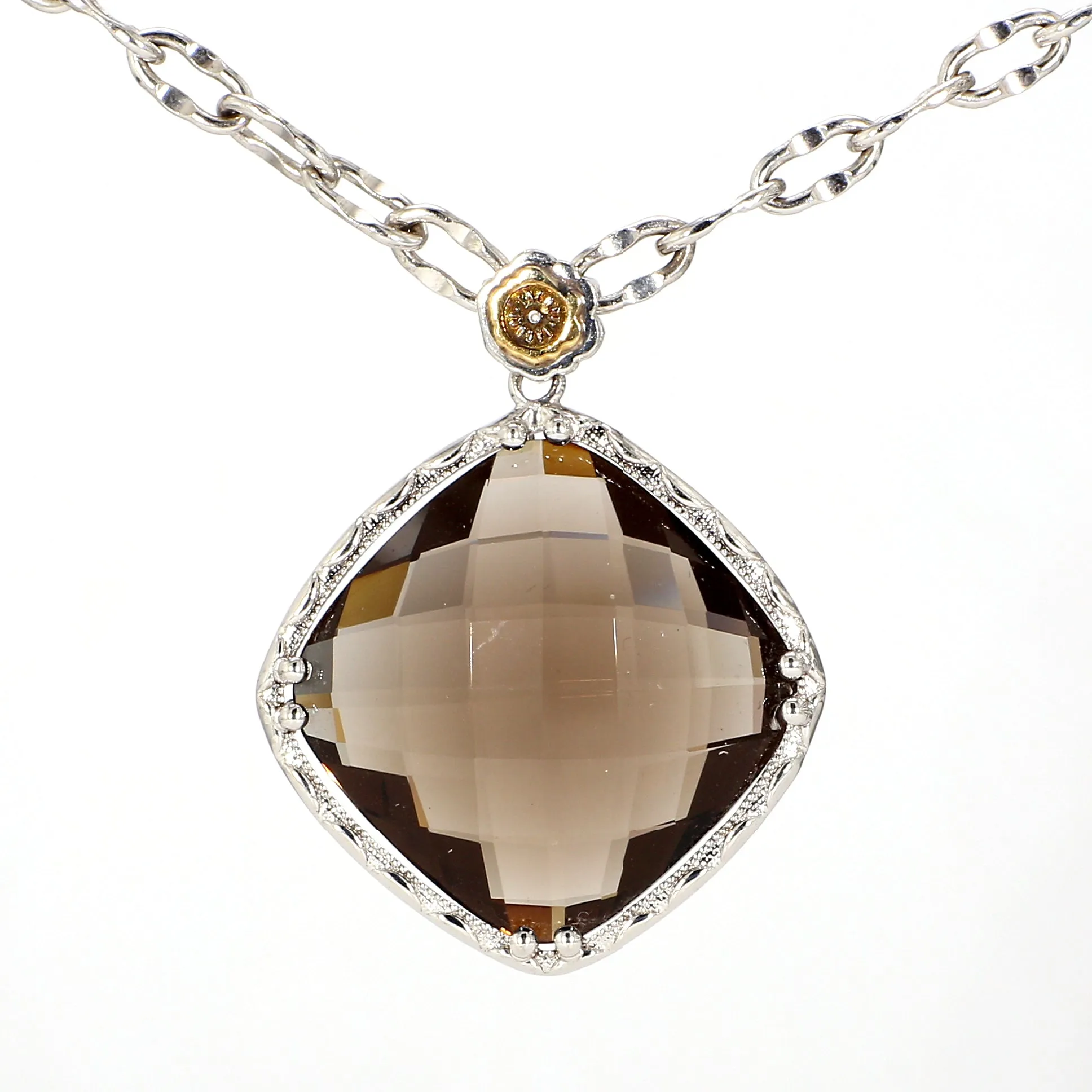 TACORI Smokey Quartz Pendant Necklace